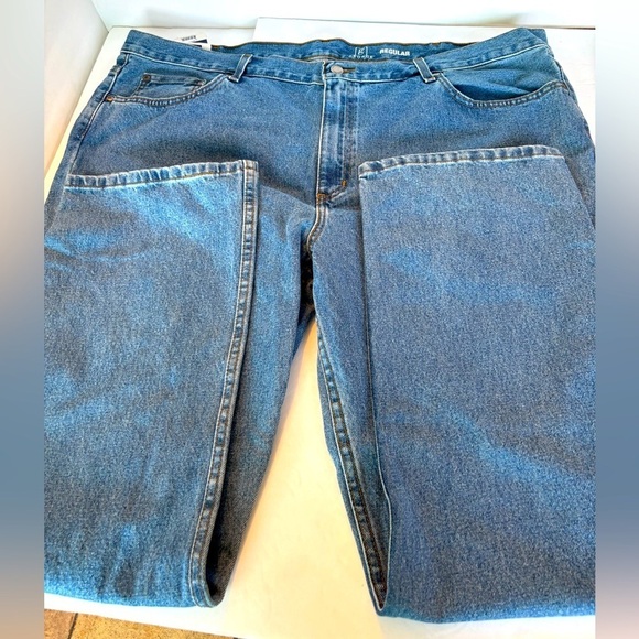 Men’s Big and Tall George Straight Leg Jeans - Picture 1 of 4